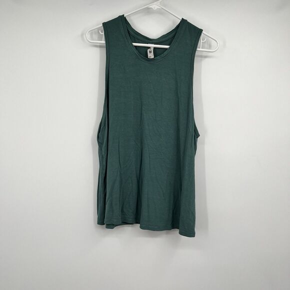 Womens All In Motion Green Athletic Tank Top Workout Large Pilates Yoga - Picture 1 of 7